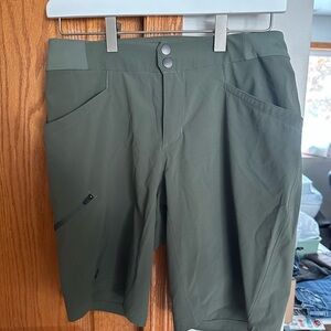Black Diamond Forest Green Athletic Shorts